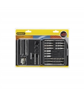 Conjunto bit/brocas 37pcs - STA66418- Stanley - STY2473