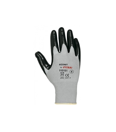 Luvas Nylon EcoNit revest nitrilo - B115151/6 - Juba - SEG3261