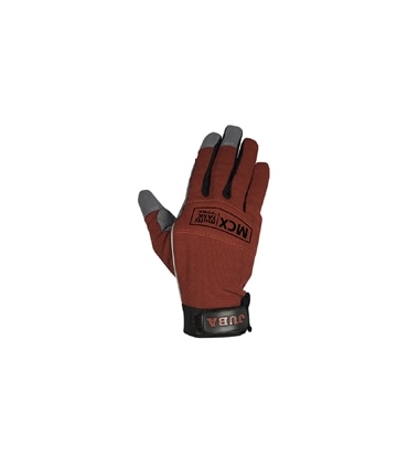 Luvas vermelhas couro sintetico c/dorso de Spandex. Nº8 - SEG2238