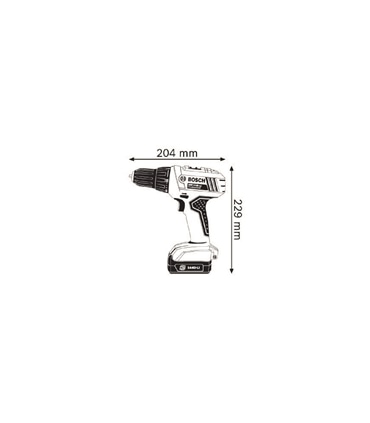 Aparafusadora Bosch GSR 1440-LI Professional - 601.9A8.405 - BCH2233