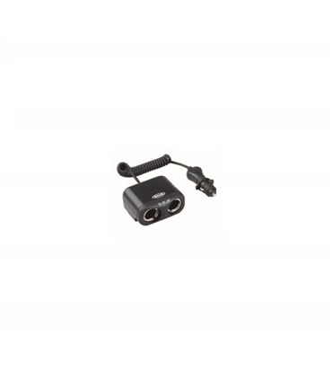 Ficha de isqueiro dupla 12v c/analizador de bateria - AUT02124