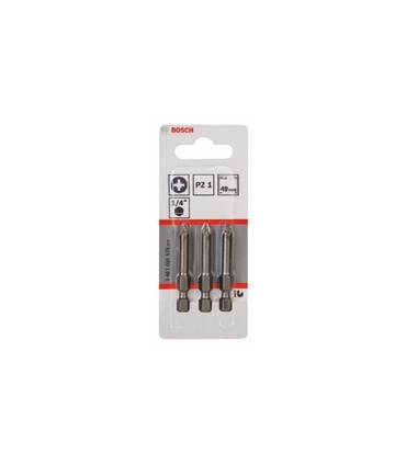 Bit Ponta aparafusar - PZ1 x 49mm 2.607.001.575 - BOSCH - BCH3175