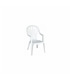 Cadeira branca monobloc respaldo alto - 8102 - Garden Life - JAR1278
