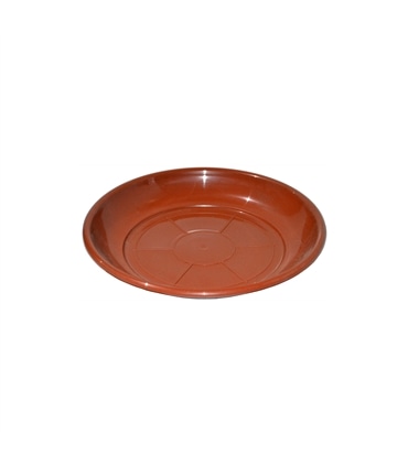 Prato p/vaso castanho - 24 cm - TY1113 - Tryun - JAR1300