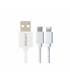 Cabo Micro USB / for Apple 1A  - BRANCO - MED1303