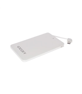 Power Bank 2 in 1 2600 mA iphone5/6/7 BRANCO - MED1305