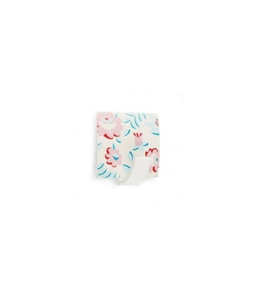Cabide adesivo decorativo florido branco 2310-B Inofix - INO1241