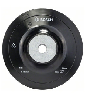 Prato p/ disco de lixa - M14 - 125mm - Bosch - 1.608.601.033 - BCH5824