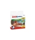 Fita borracha castanha perfil P 6Mt x 2-5mm x 9mm Tesa Moll - TES1103