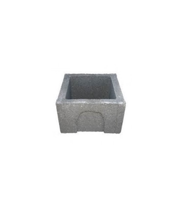 Caixa visita cimento esgoto s/fundo 400x400x500 mm - CON1379