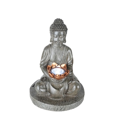 Buda Solar natur led branco - 33144 - Globo - ILU1302