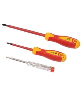 Jogo chaves fenda/philips 7pçs AC1000V VDE540-01 Macfer - MAC1047