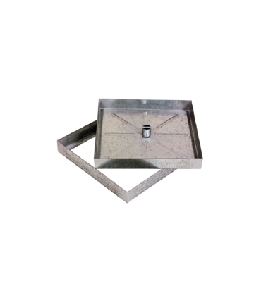 Tampa saneamento ligeira galv 500x500x50 - 101501003 - TAM1100