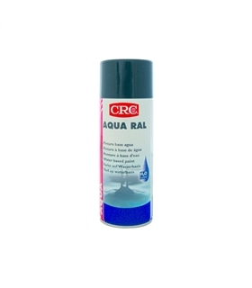 Spray Aqua ral 9005 preto brilhante 400ml CRC - SPR1361