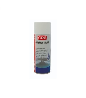 Spray Aqua ral 9010 branco mate 400ml CRC - SPR1364