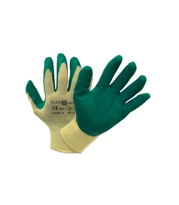 Luvas malha s/cost. rev. latex anti-derrap. tam10 - 20013210 - SEG1796
