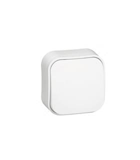 Botão simples 6A branco - 782405 - Forix - Legrand - LEG1143