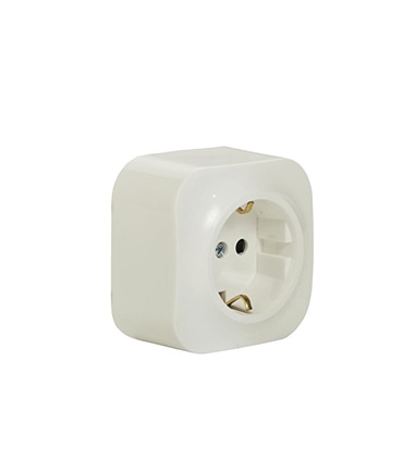 Tomada 2P+T schuko branco - 782420 - Forix - Legrand - LEG1145
