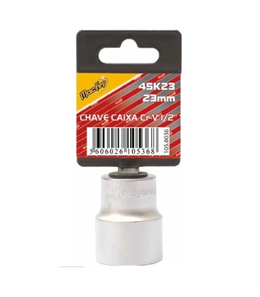 Chave caixa CR-V 1/2" Macfer 4SK24 - 24mm - 105.0037 - MAC1089