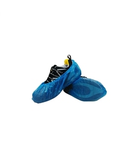 Cobre sapatos polietileno azul bolsa c/100unid. 645240 - SEG1901