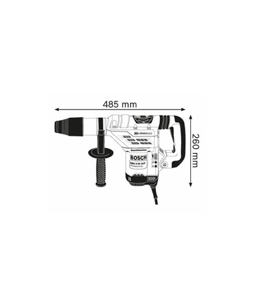 Martelo perfurador 1150W GBH 5-40 DCE 0.611.264.000 Bosch - BCH2225