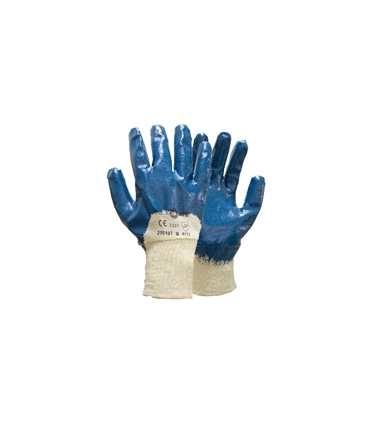 Luvas nitrilo azul anti-derrapante tam.9 -200107 - SEG1084
