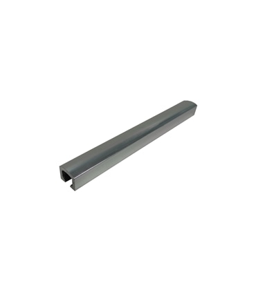 Perfil listelo aluminio 20x8mm x 2.5mt brilhante - 5079B - CER1101