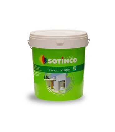 Tincomate tinta plástica mate base P 509 15Lt Sotinco - SOT2040