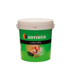 Lacosilk tinta plástica acetinada base ED 506 1Lt Sotinco - SOT2053