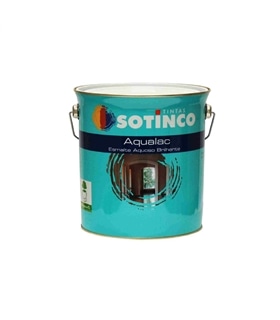 Aqualac Mate esmalte aquoso - base P 509 - 15Lt  Sotinco - SOT2128