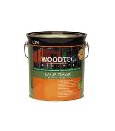 Woodtec Lasur Classic teca acetinado 0.75 Lt CIN - SOT2407