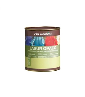 Woodtec Lasur Opaco base TR acetinado 0.75Lt CIN - SOT2419