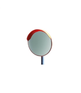 Espelho parabolico acrilico 600mm c/ acess. fixação - 310202 - SEG1833