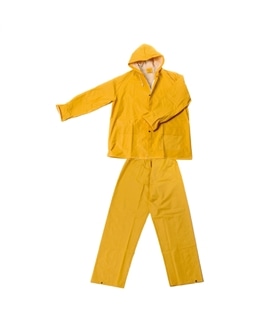 Fato chuva PVC 0.32 amarelo - L - 5500679 - SEG1036