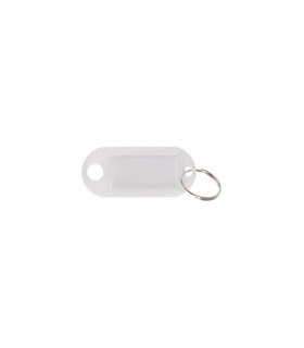 Etiqueta plasticas p/ chaves transparente - CHA1008