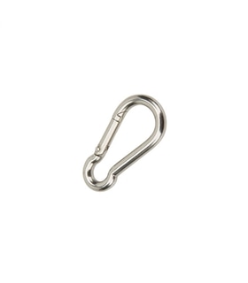 Mosquetão c/ Olhal Aço Inox Ø8mm - VISO - VIS1230