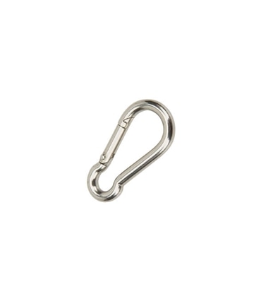Mosquetão c/ Olhal Aço Inox Ø8mm - VISO - VIS1230
