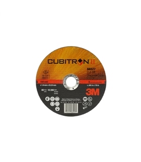 Disco corte metal - 180x2.0x22.23mm - CubitronII- 3M - 3MM1481