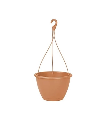 Vaso Algarve Suspensão 25cm Terracota Claro - JAR2465