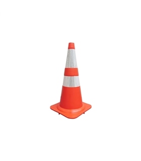 Cone sinalizaçao flexivel - 45cm - SEG3584