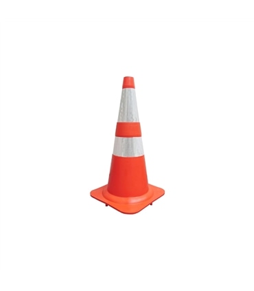 Cone sinalizaçao flexivel - 45cm - SEG3584