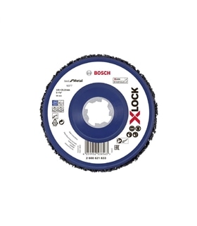 Disco limpeza X-LOCK Metal N377 125 - 2.608.621.833 - Bosch - BCH5969