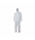 Fato macaco C/capuz Branco XL - OVE-XL - SEG3676