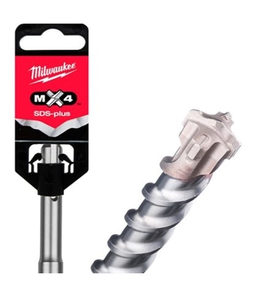 Broca SDS-Plus MX4 - 14x210mm - 4932352037 - Milwaukee - MWK0072