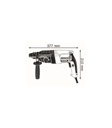 Martelo perfurador Bosch GBH 2-26 SDS-Plus Professional - BCH5325