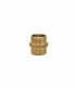 Casquilho duplo crom M/M 3/4" x 3/4" 614 - CAN1062