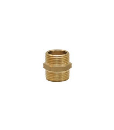 Casquilho duplo crom M/M 3/4" x 3/4" 614 - CAN1062
