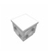 Caixa Cubica C/tampa Lux c/pega 20x20cm - HID1412