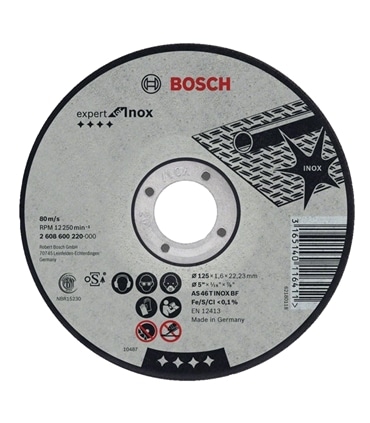 Disco Corte Expert Inox 76x10x1mm - BOSCH - BCH5681
