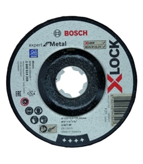 Disco Corte X-LOCK Metal 125x6mm - BOSCH - BCH5574